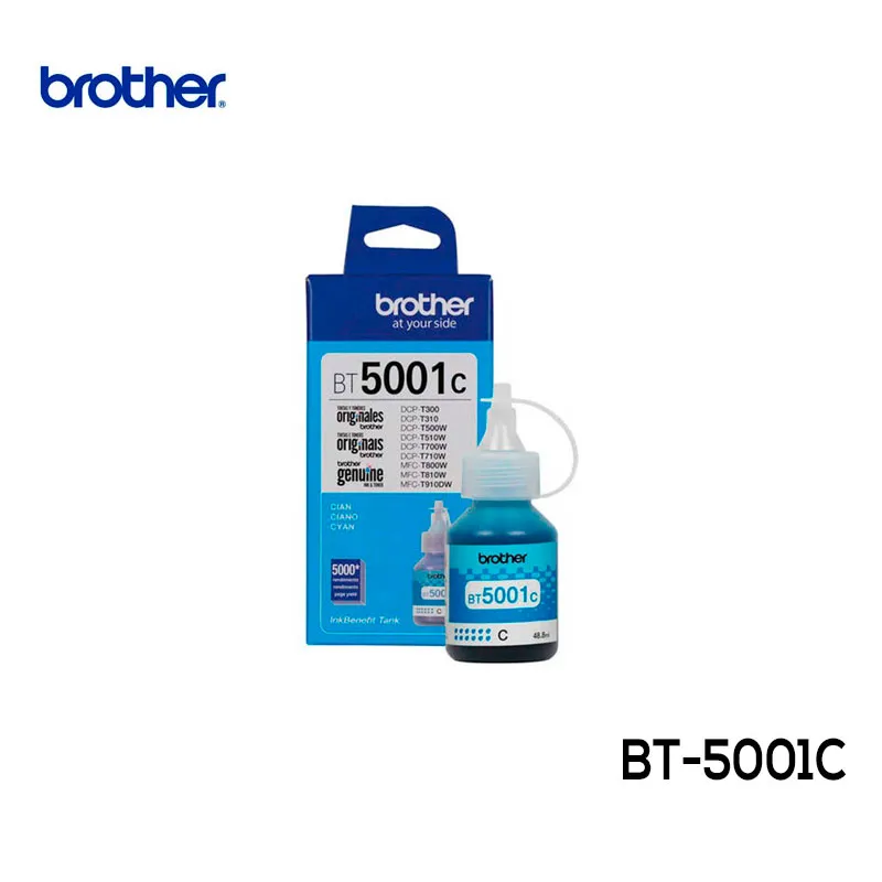 Tinta Brother BT-5001C Cyan Cartucho Original