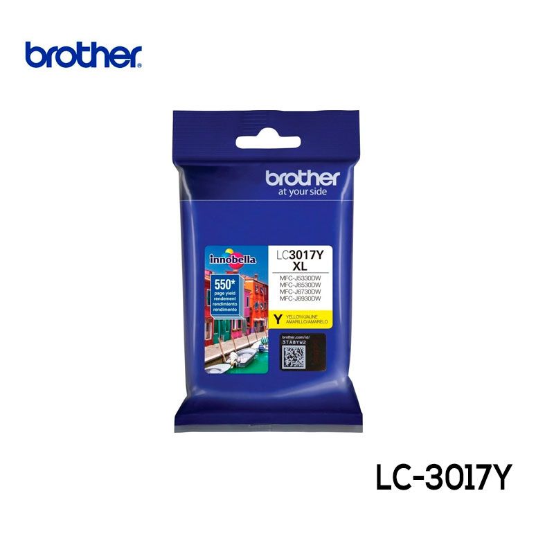 Tinta Brother LC-3017Y Yellow Cartucho Original