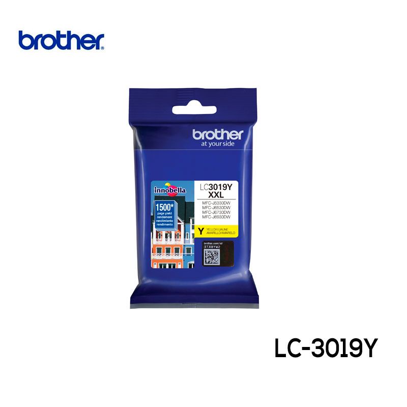 Tinta Brother LC-3019Y Yellow Cartucho Original