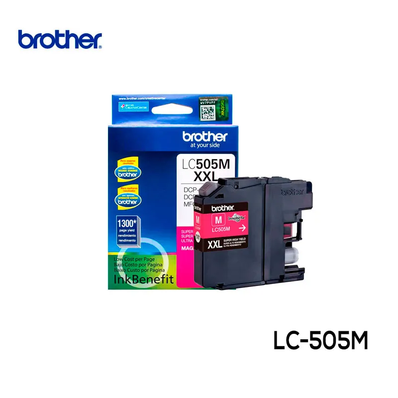 Tinta Brother LC-505M Magenta Cartucho Original