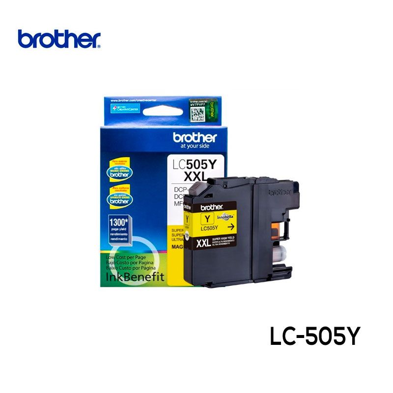 Tinta Brother LC-505Y Yellow Cartucho Original