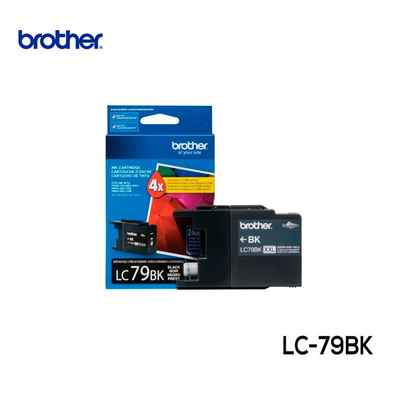 Tinta Brother LC-79BK Negro Cartucho Original