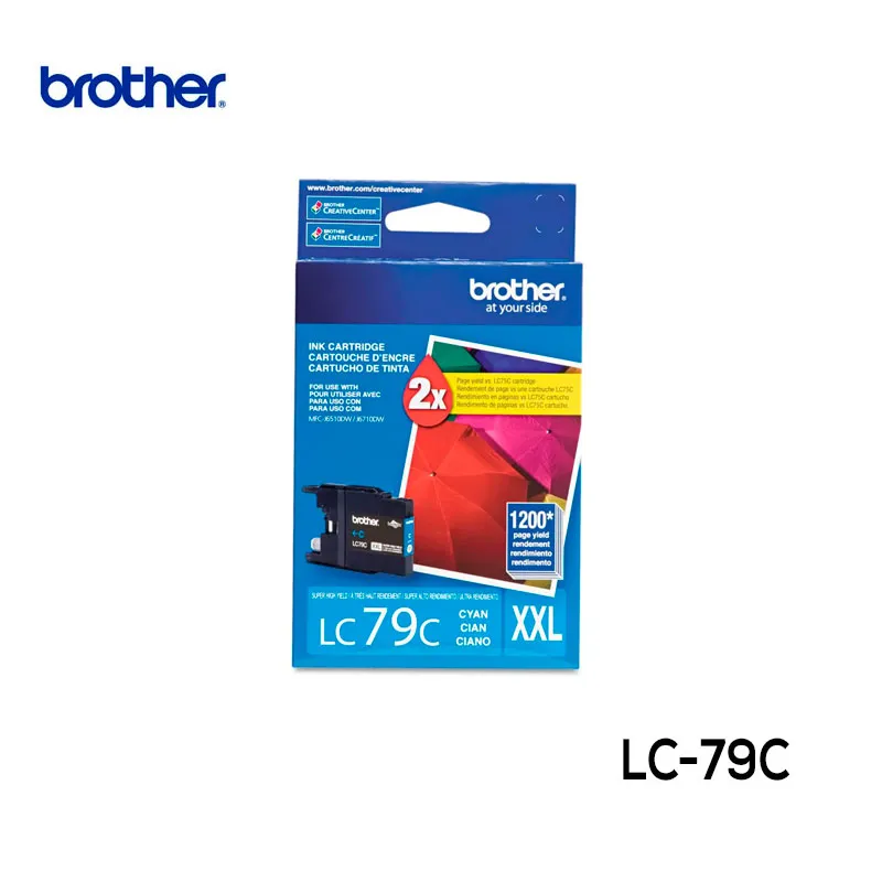 Tinta Brother LC-79C Cyan Cartucho Original