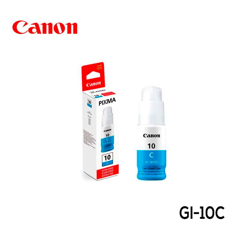 Tinta Canon GI-10C Cartucho Cyan Original