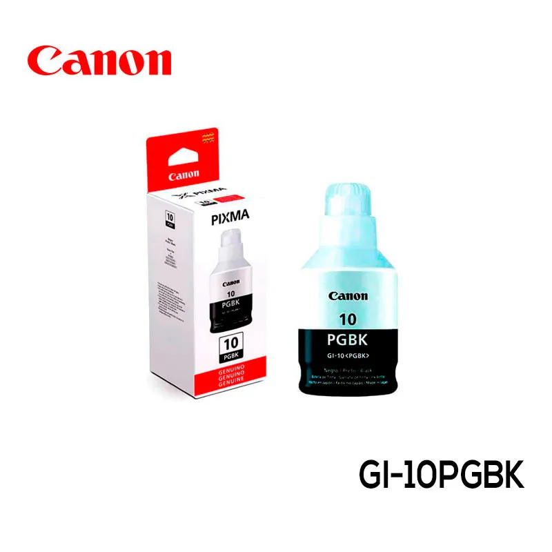 Tinta Canon GI-10PGBK Cartucho Negro Original