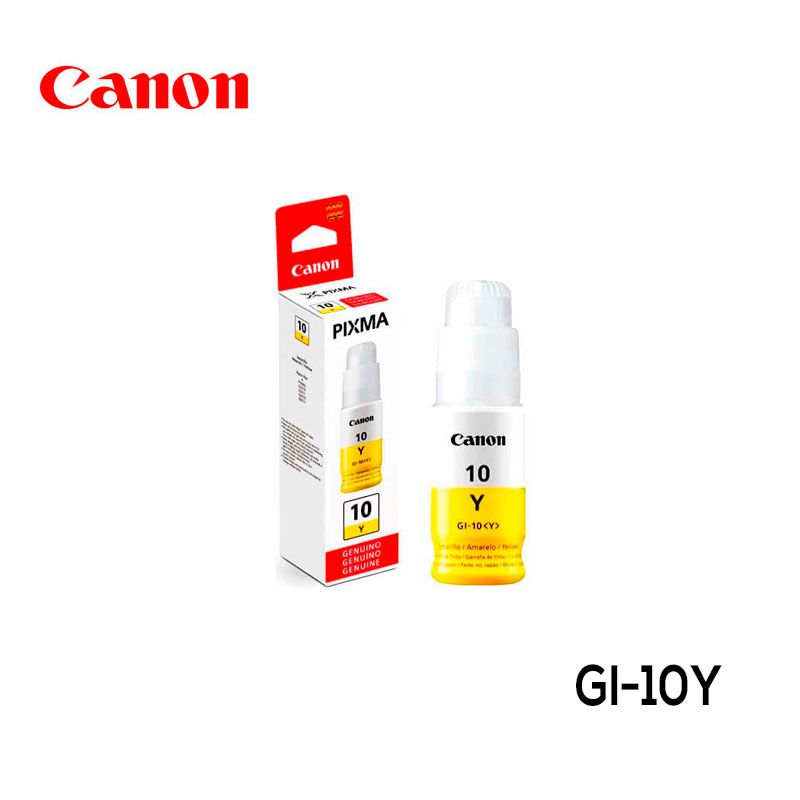 Tinta Canon GI-10Y Cartucho Yellow Original