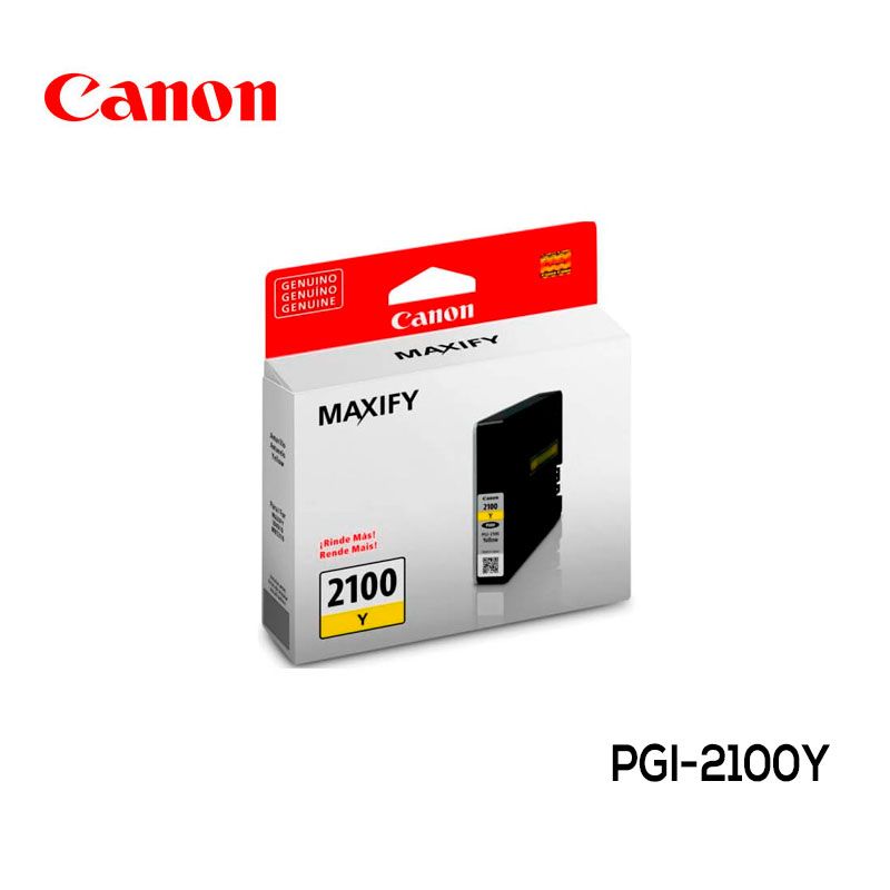 Tinta Canon PGI-2100Y Cartucho Yellow Original