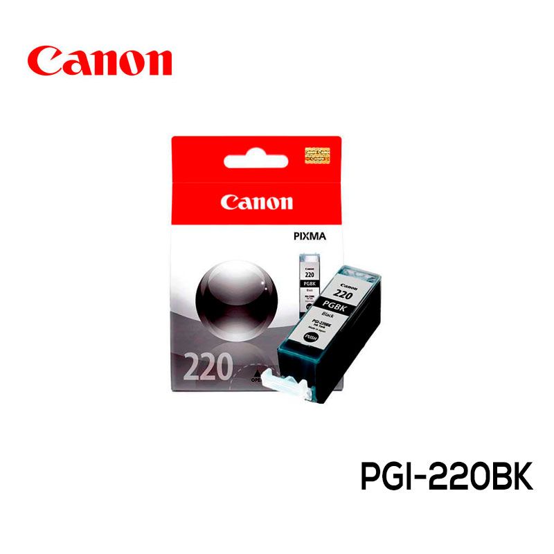 Tinta Canon PGI-220BK Cartucho Negro Original