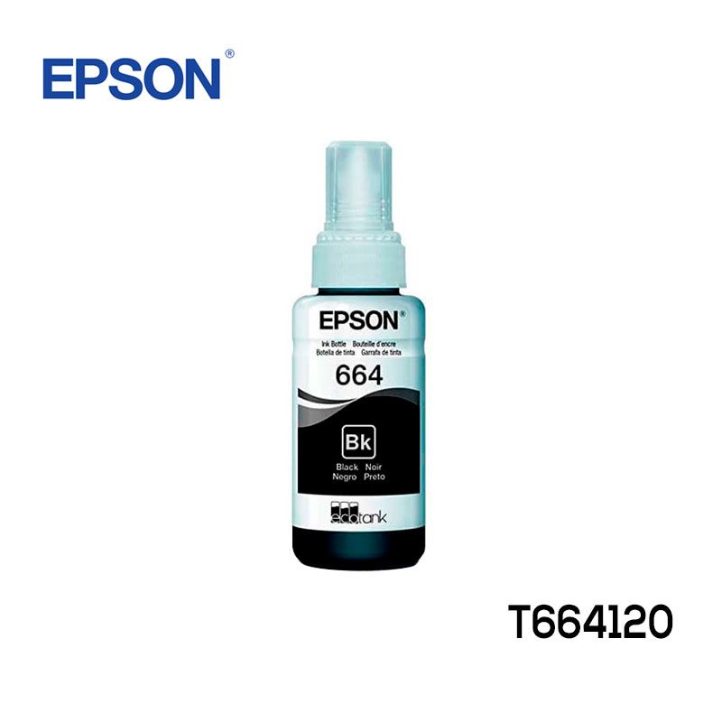 Tinta Epson 644 Botella Negro Original