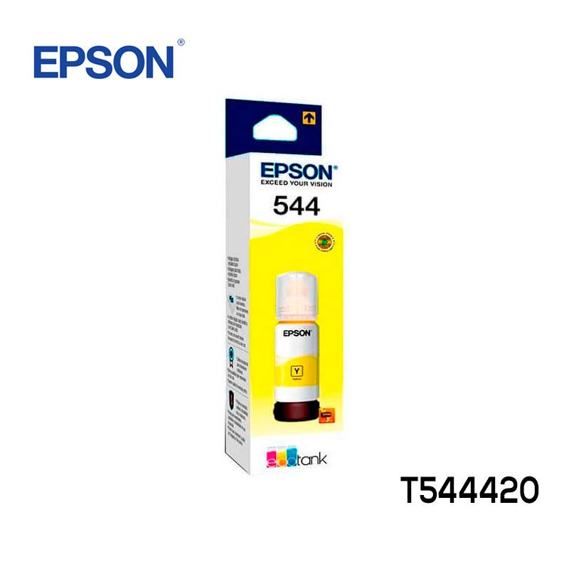 Tinta Epson T544 Botella Yellow Original