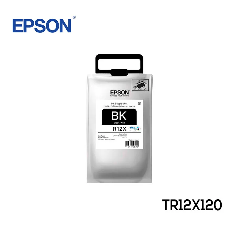 Tinta Epson TR12X120 Cartucho Negro Original