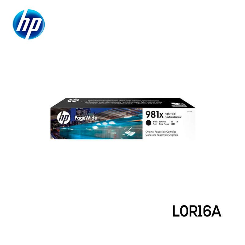 Tinta HP L0R16A (981Y) Negro Alta Capacidad Original