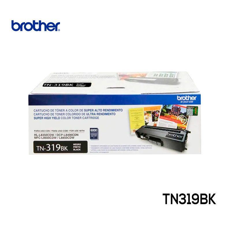 Toner Brother TN319BK Negro TN-319BK Cartucho Original