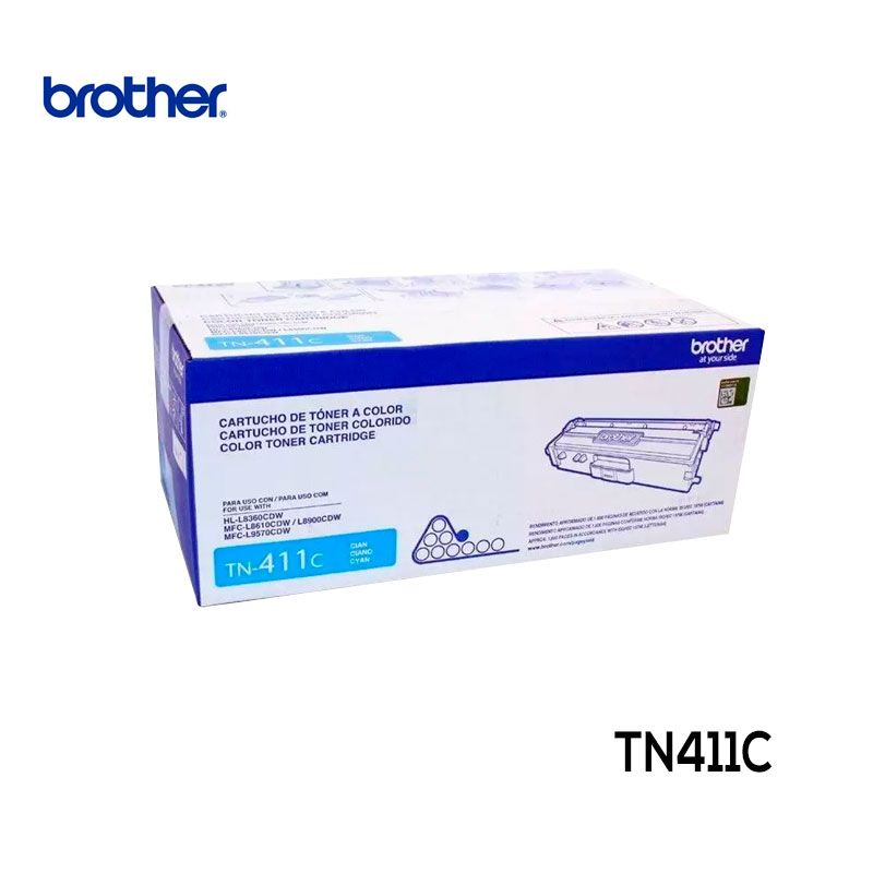 Toner Brother TN411C Cyan TN-411C Cartucho Original