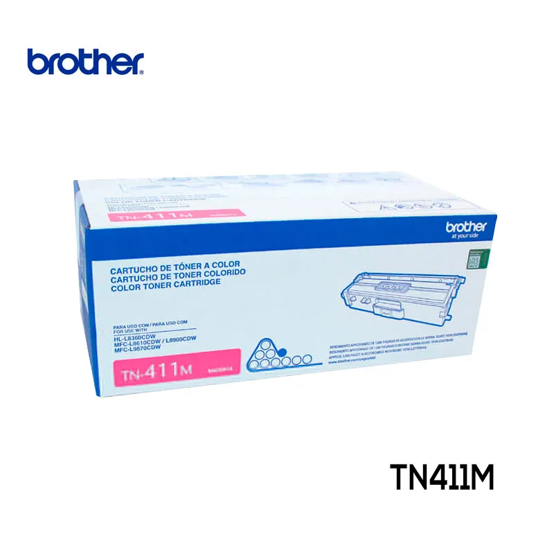 Toner Brother TN411M Magenta TN-411M Cartucho Original
