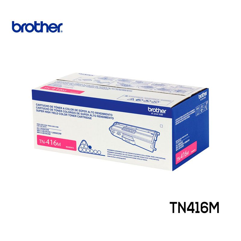 Toner Brother TN416M Magenta TN-416M Cartucho Original