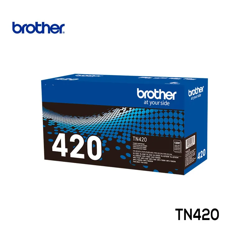 Toner Brother TN420 Negro TN-420 Cartucho Original