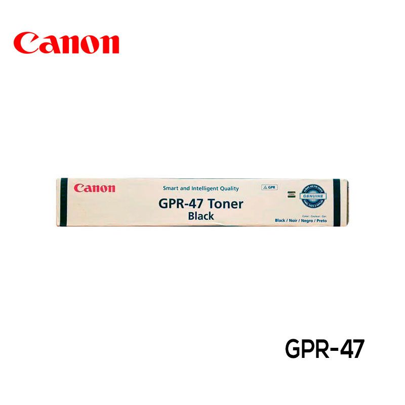 Toner Canon GPR-47 Cartucho Negro Original