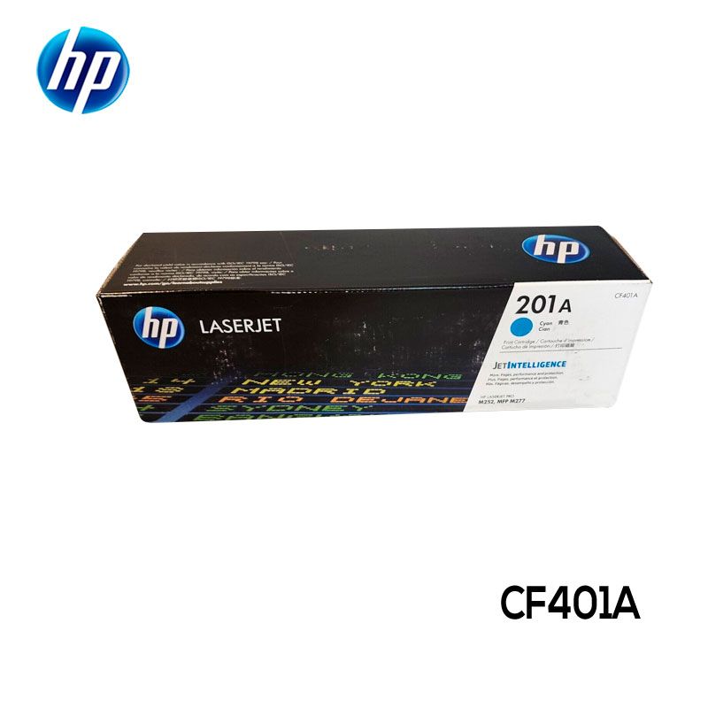 Toner HP 201A Cartucho CF401A Cyan LaserJet Original