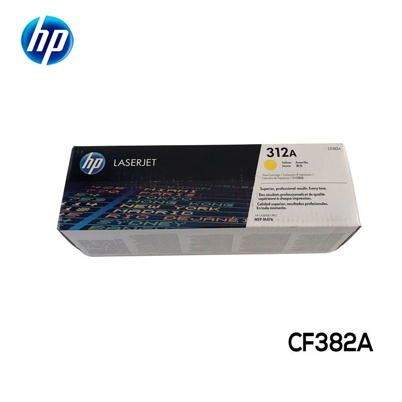 Toner HP 312A Cartucho CF382A Yellow LaserJet Original
