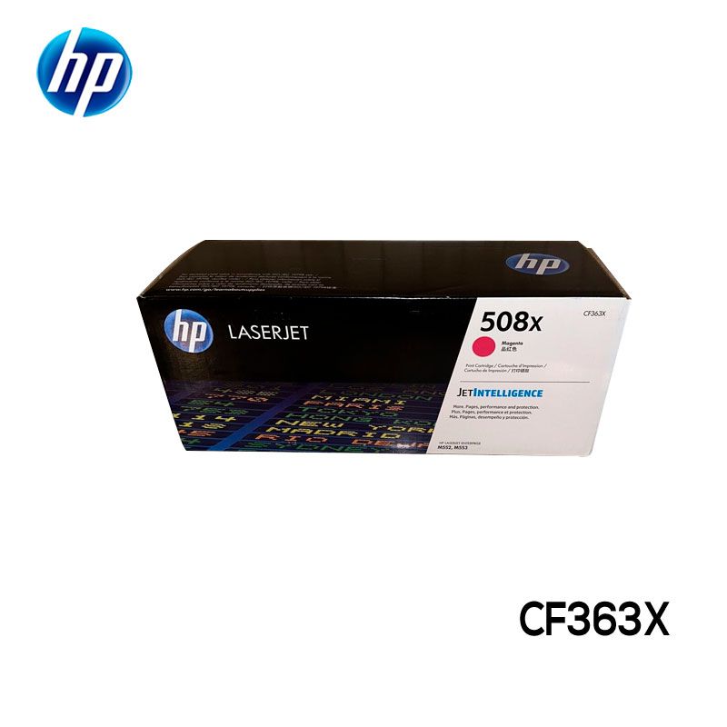 Toner HP 508X Cartucho CF363X Magenta LaserJet Original