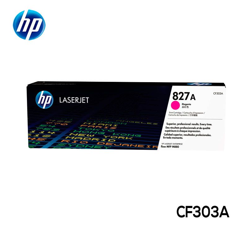 Toner HP 827A Cartucho CF303A Magenta LaserJet Original