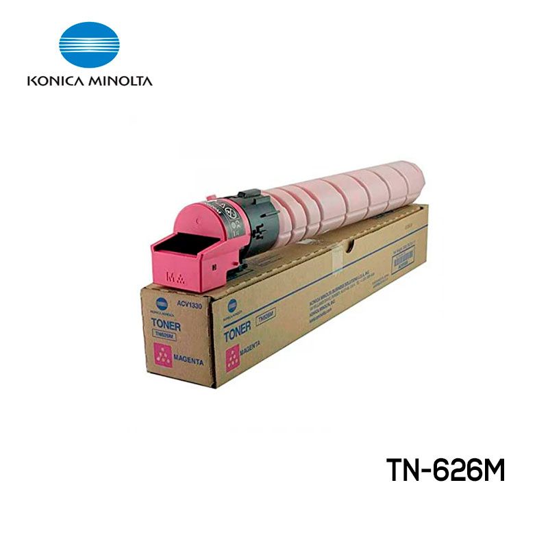 Toner Konica Minolta TN-626M Cartucho Magenta Original