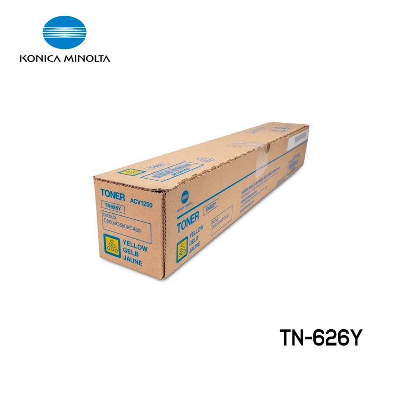 Toner Konica Minolta TN-626Y Cartucho Yellow Original