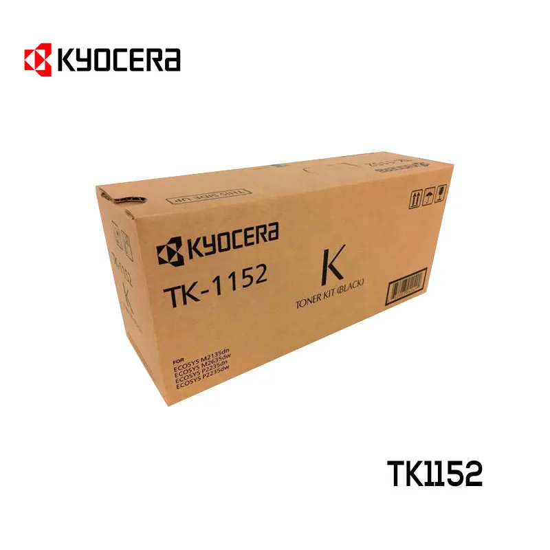 Toner Kyocera TK1152 Negro TK-1152 Cartucho Original