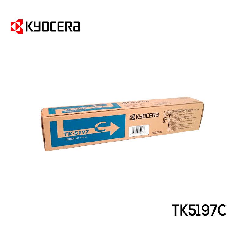 Toner Kyocera TK5197C Cyan TK-5197C Cartucho Original