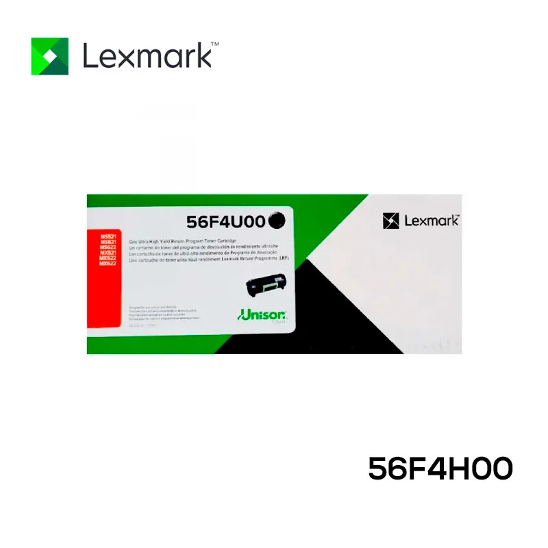 Toner Lexmark 56F4U00 Negro Original