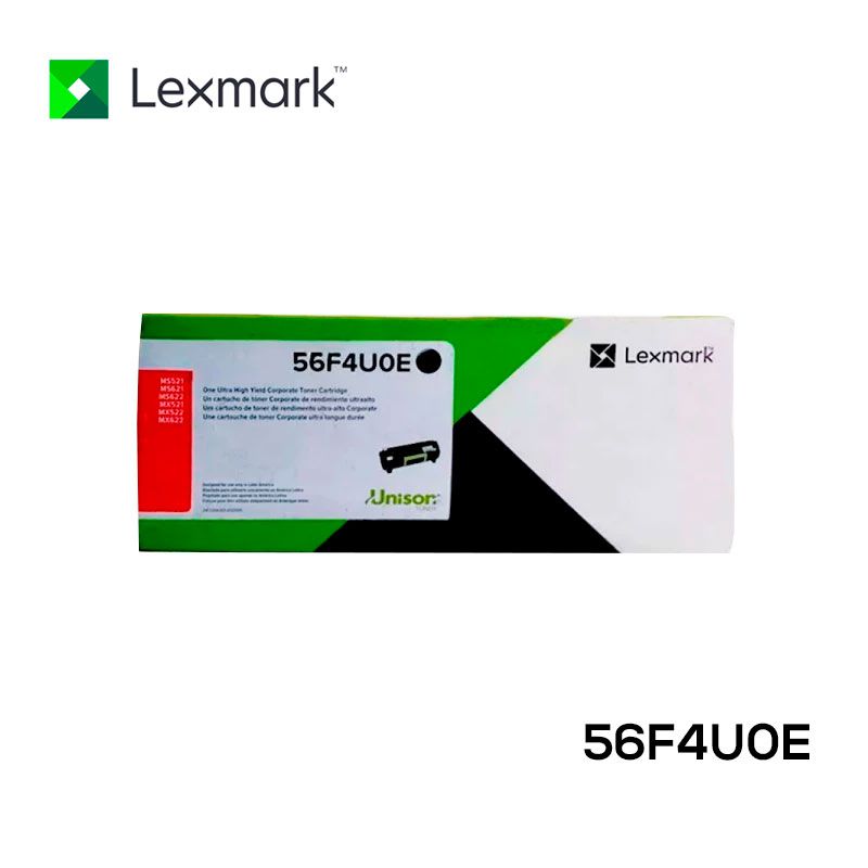 Toner Lexmark 56F4U0E Negro Original