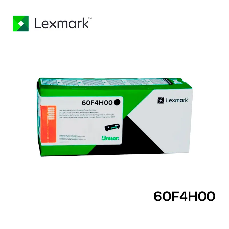 Toner Lexmark 60F4H00 Negro Original