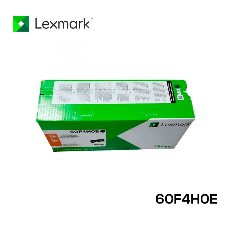Toner Lexmark 60F4H0E Negro Original