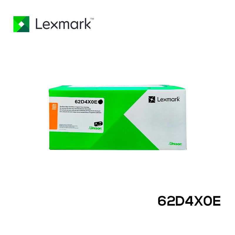 Toner Lexmark 62D4X0E Negro Original