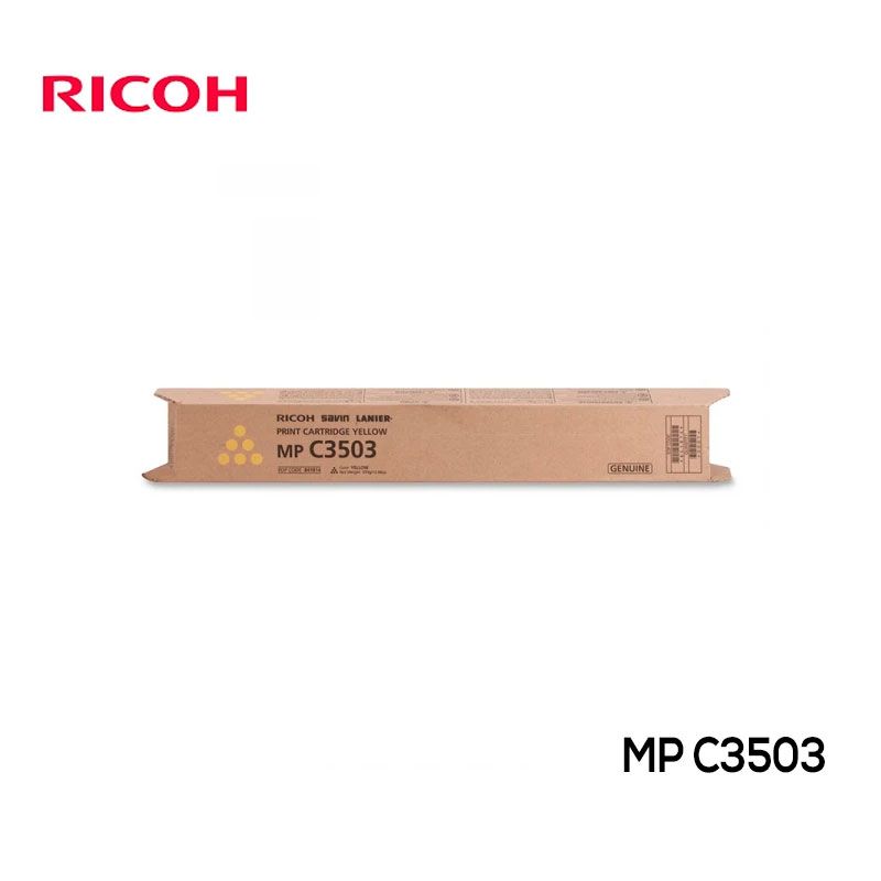Toner Ricoh MP C3503 Cartucho Yellow Original