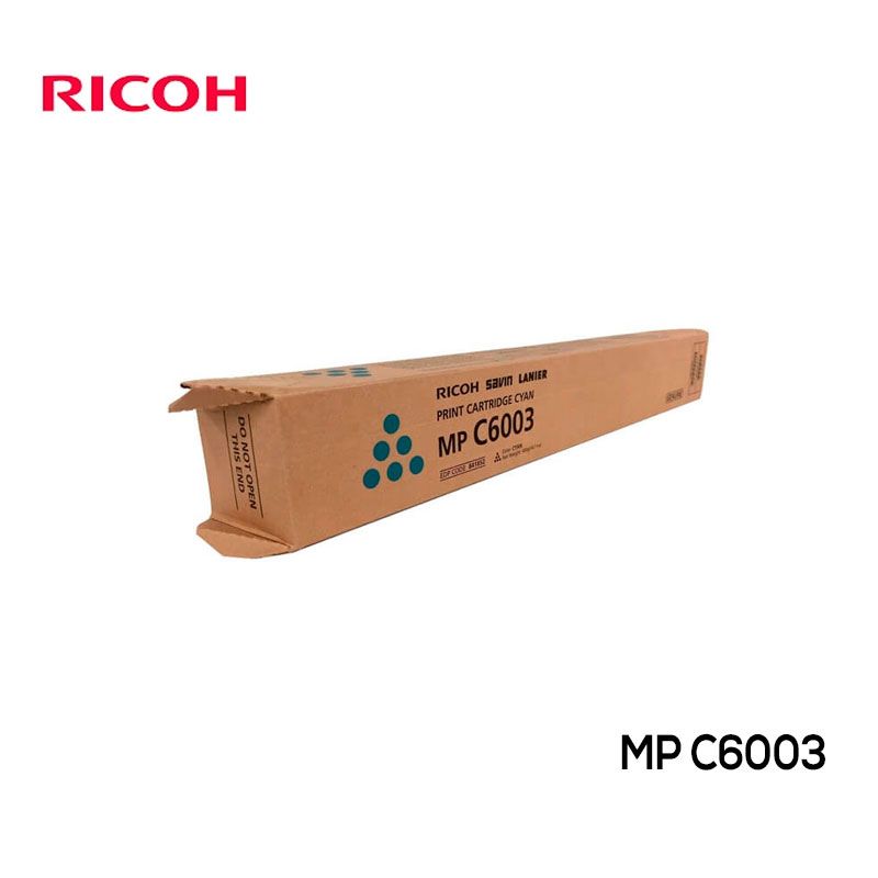 Toner Ricoh MP C6003 Cartucho Cyan Original