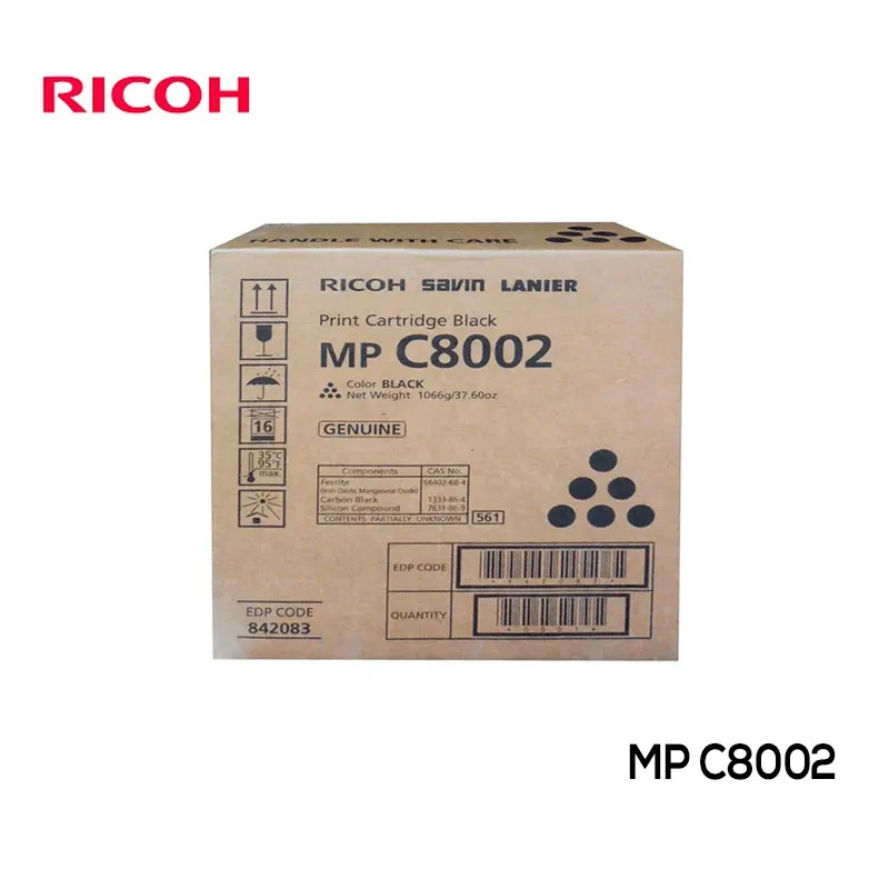 Toner Ricoh MP C8002 Cartucho Negro Original