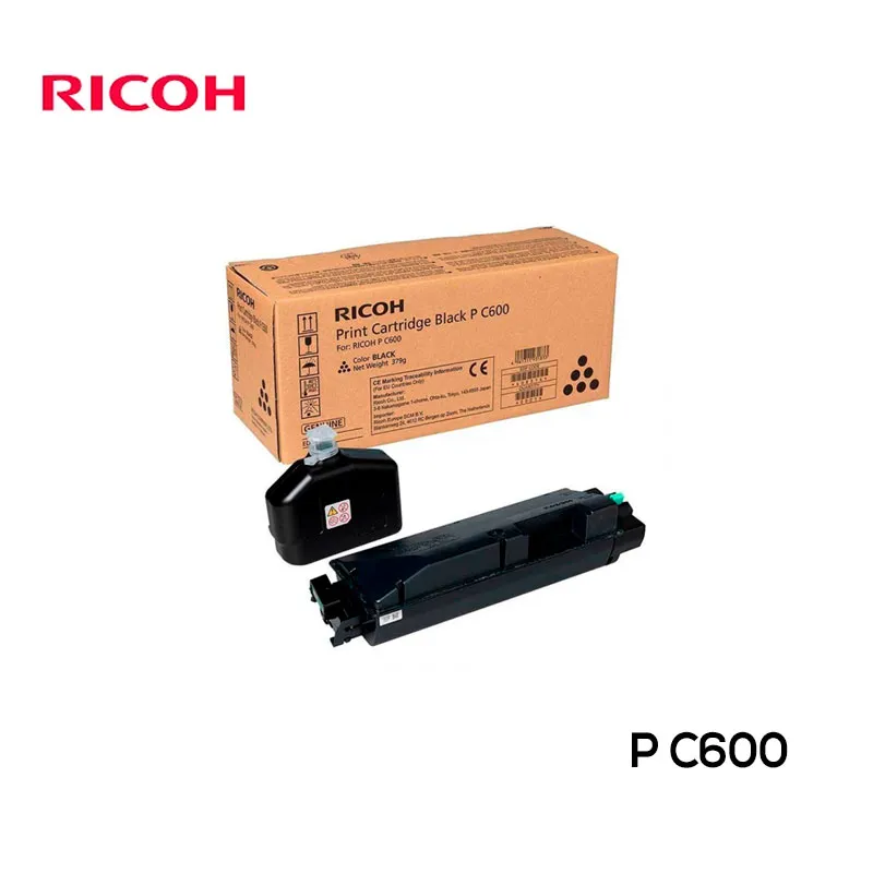 Toner Ricoh P C600 Cartucho Negro Original