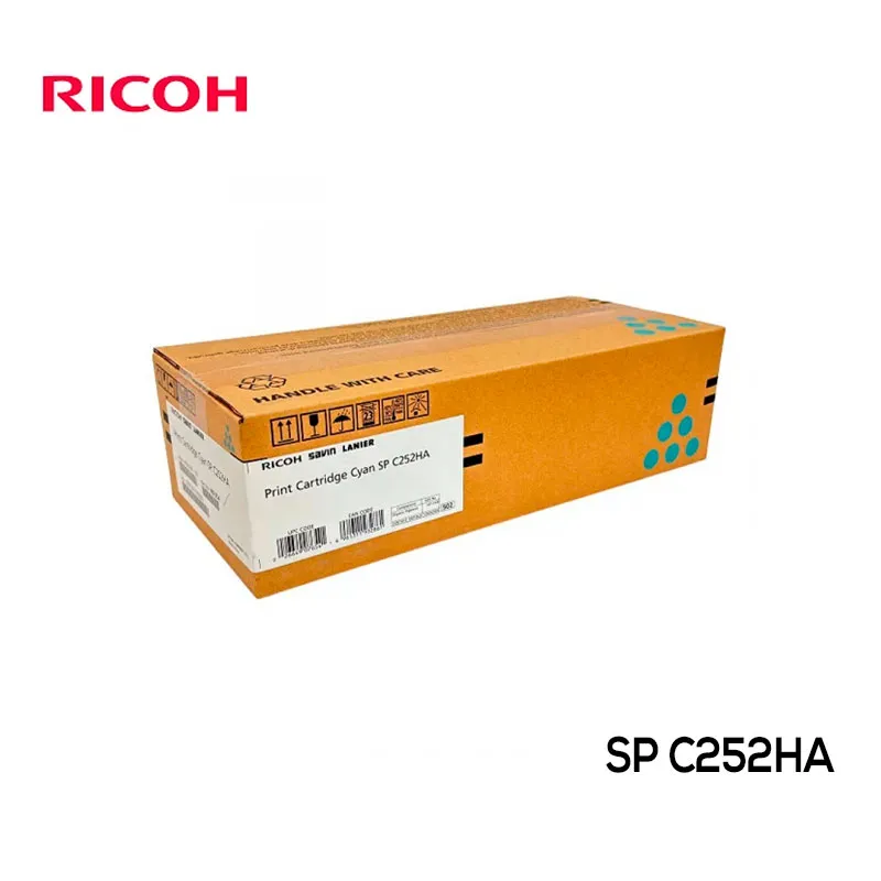 Toner Ricoh SP C252HA Cartucho Cyan Original