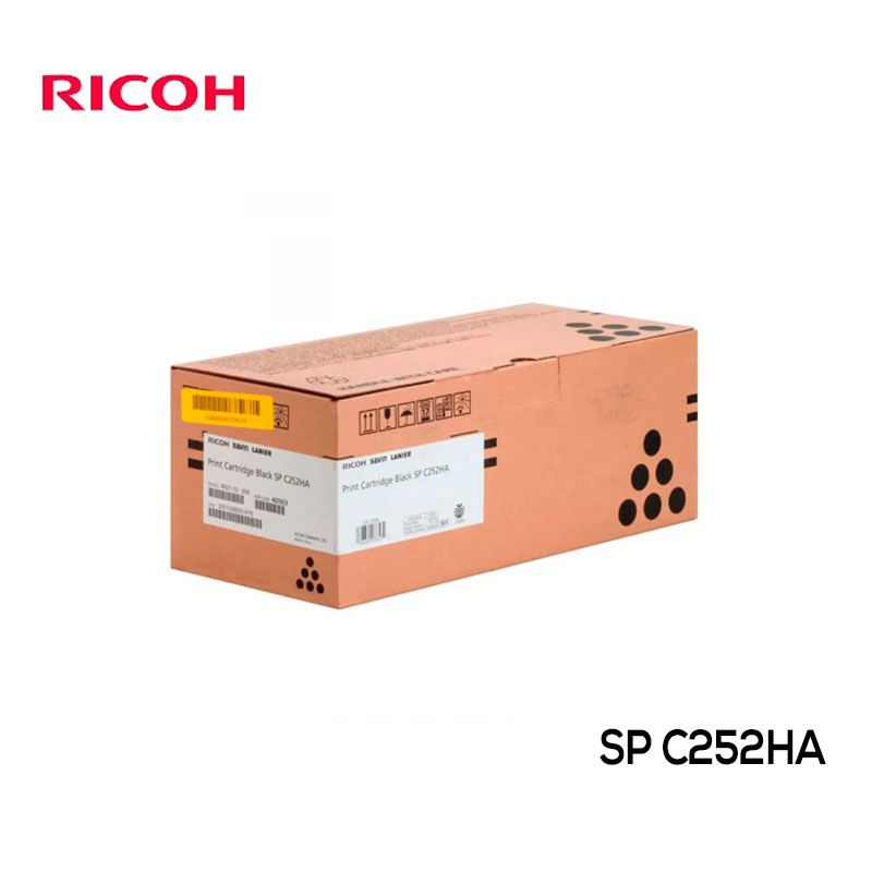 Toner Ricoh SP C252HA Cartucho Negro Original