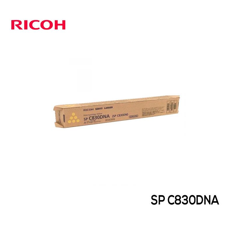 Toner Ricoh SP C830DNA Cartucho Yellow Original