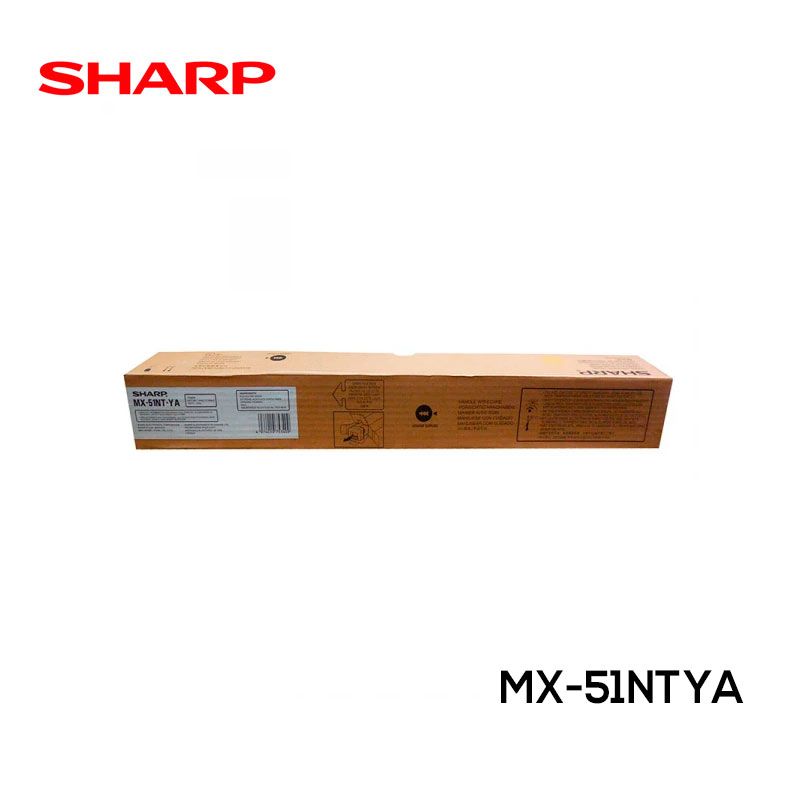 Toner Sharp MX-51NTYA Yellow LaserJet Original