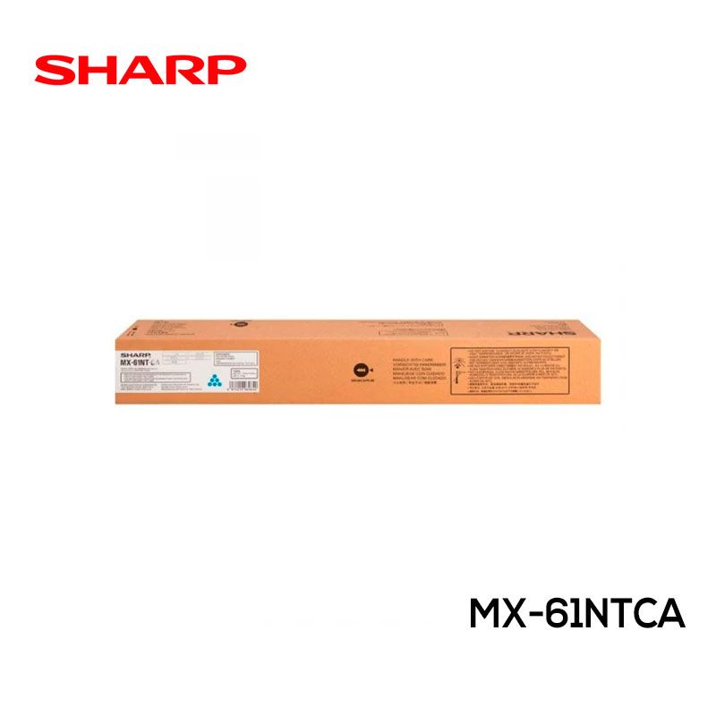 Toner Sharp MX-61NTCA Cyan LaserJet Original
