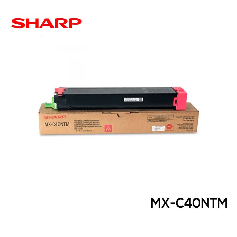 Toner Sharp MX-C40NTM Magenta LaserJet Original