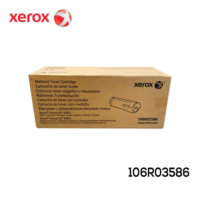Toner Xerox 106R03586 Cartucho Negro Original