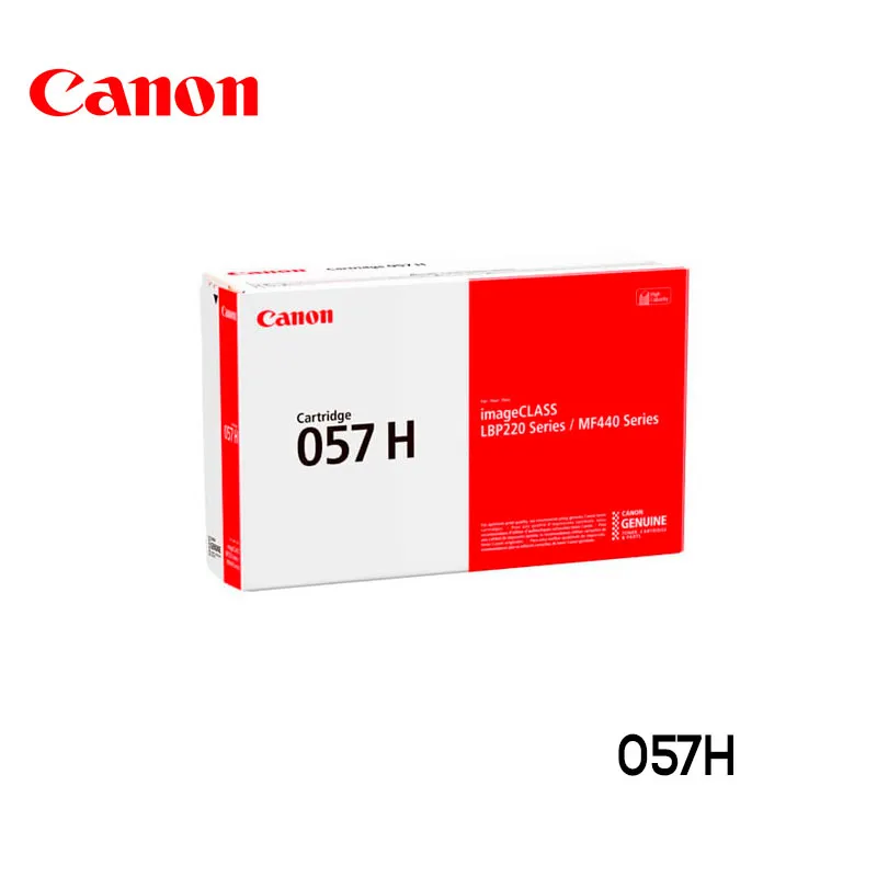 Tóner Canon 057H Cartucho Negro Original