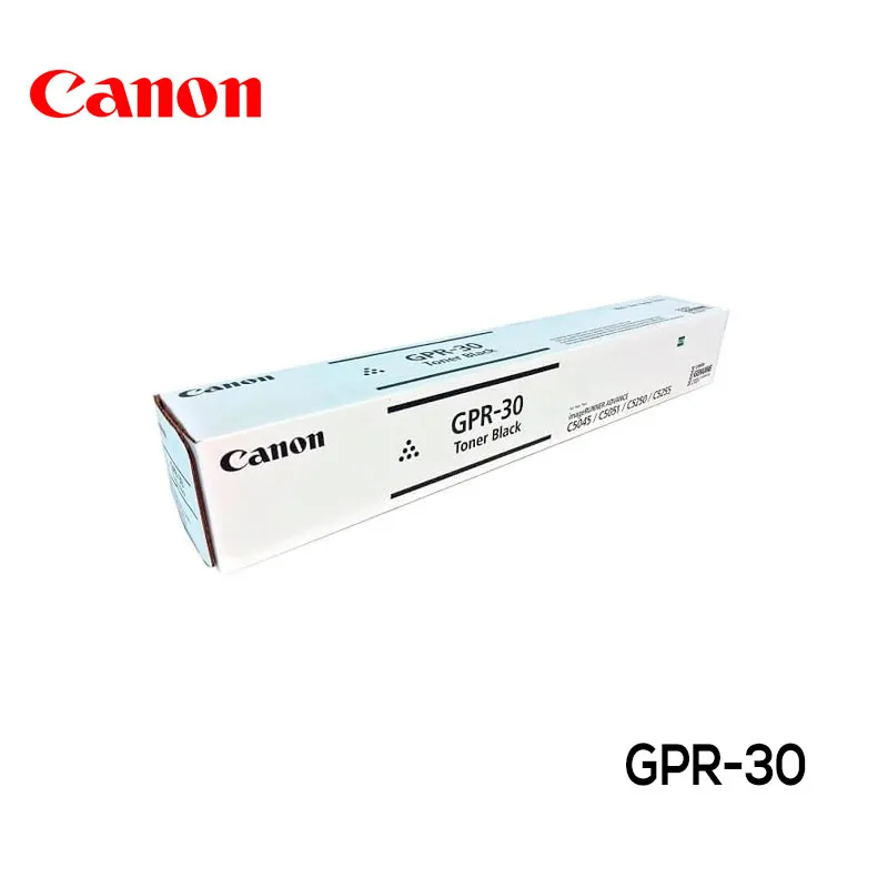 Tóner Canon GPR-30 Cartucho Negro Original