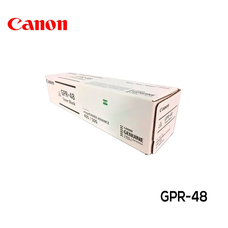 Tóner Canon GPR-48 Cartucho Negro Original