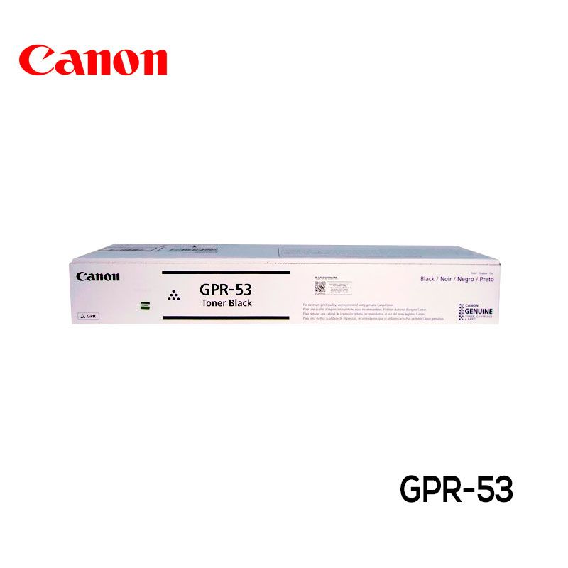 Tóner Canon GPR-53 Cartucho Negro Original